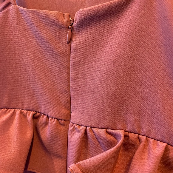 Gianni Bini Pink Peplum Jumpsuit |M| - Picture 6 of 14